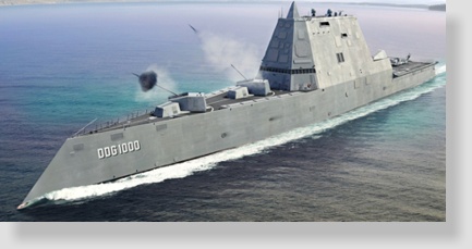 Destroyer DDG-1000 Zumwalt da US Navy