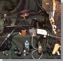 Equipamentos dos agentes russos