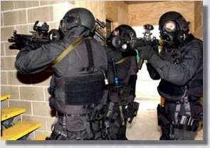 Treinamento anti-terrorista
