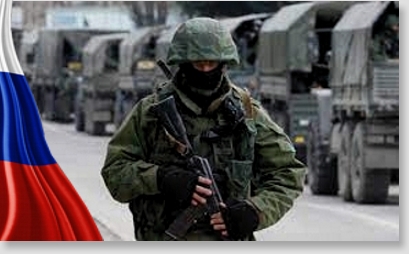 Soldado russo na invasão da Crimeia em 2014